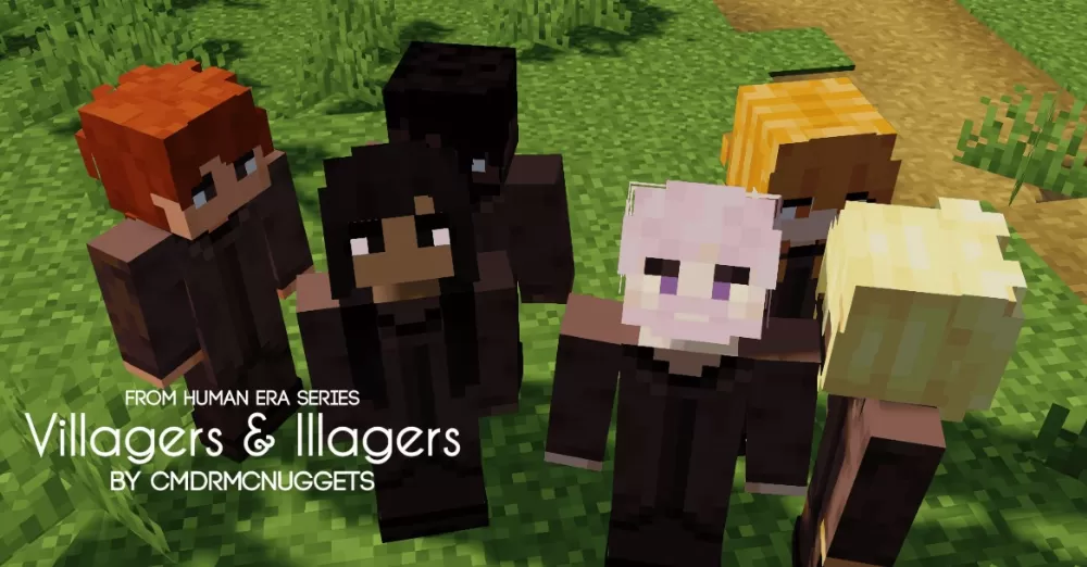 Human Era: Villagers & Illagers Textures