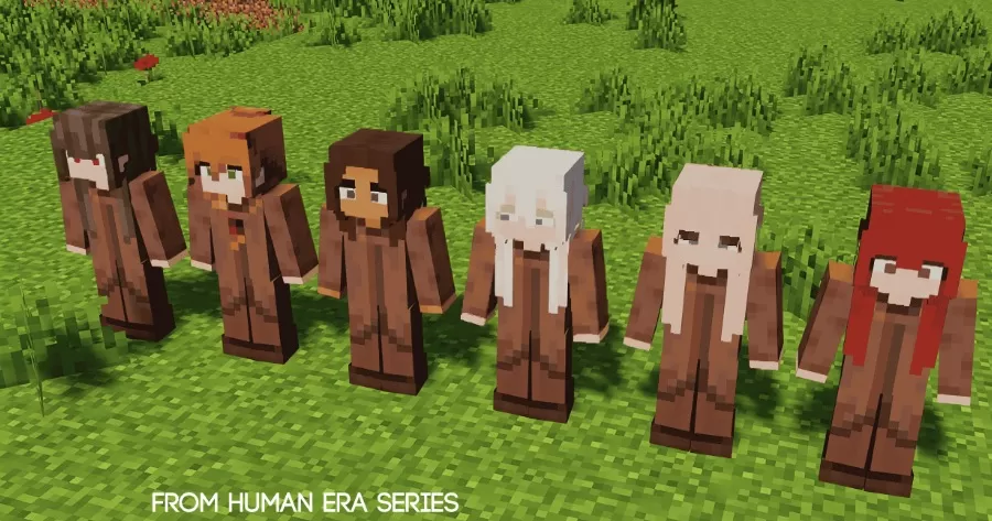 Human Era: Villagers & Illagers Textures