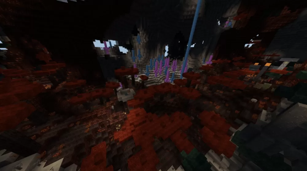 Abyssal Caverns Dimension Mod