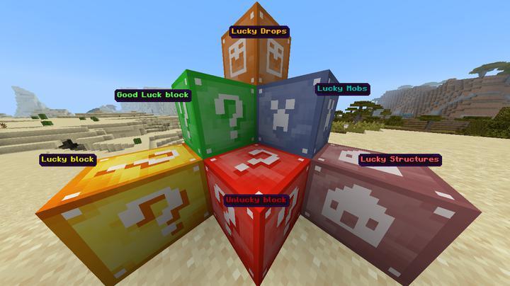 Lucky Block for Pixelmon Minecraft Mod