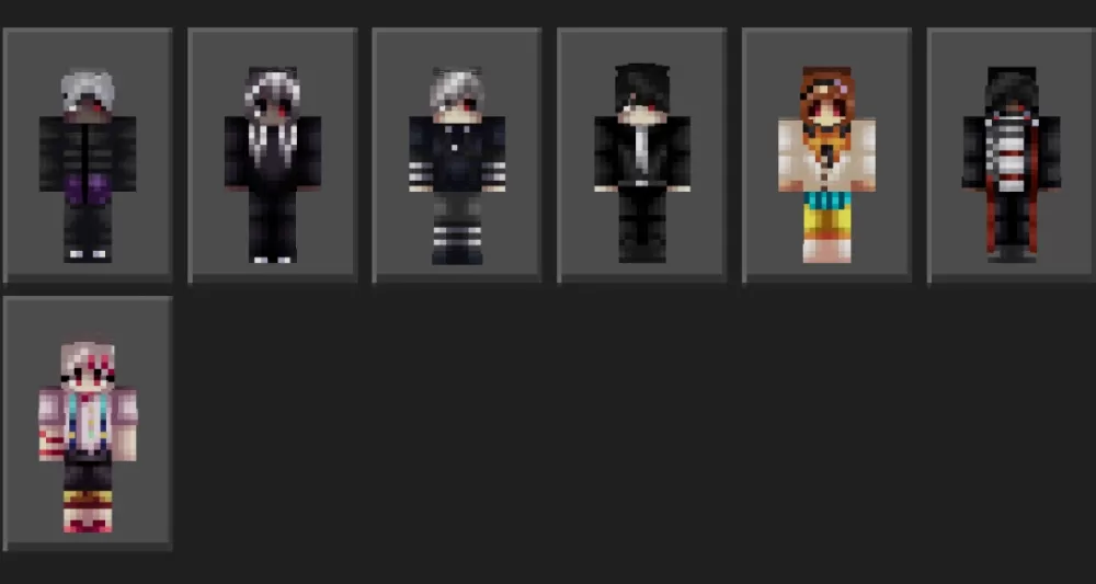 Anime Ghouls Skinpack