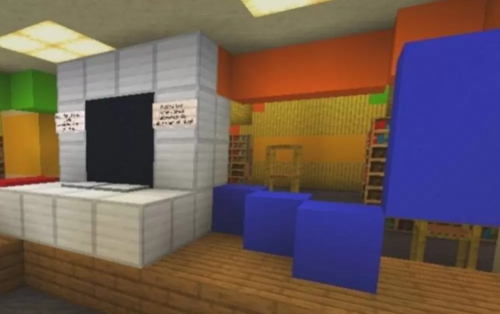 Backrooms Parkour Map