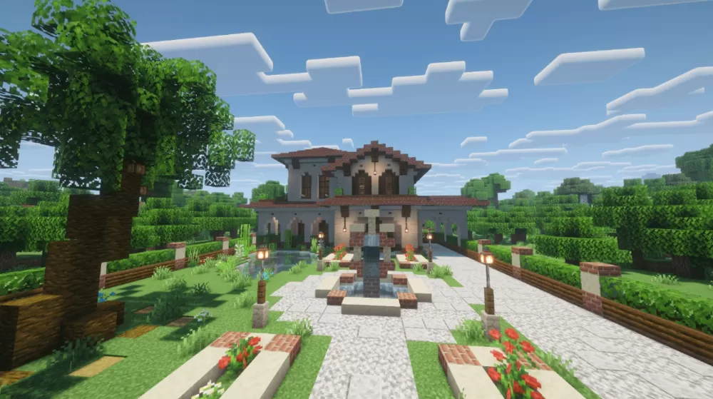  Spanish Villa Map