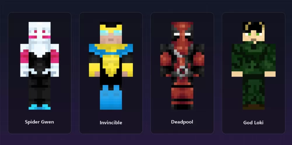Superhero Skinpack