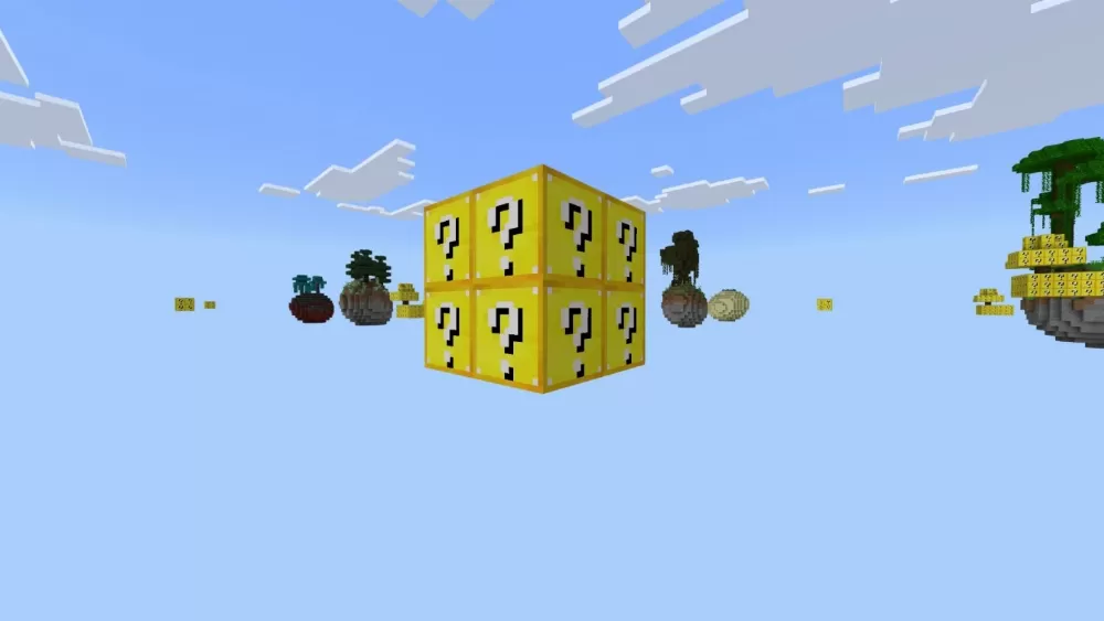 Sky Block Lucky Edition Map