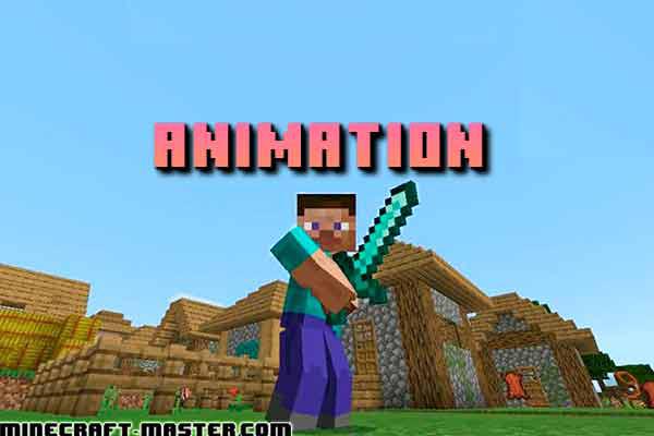 New Player Animation Addon for Minecraft