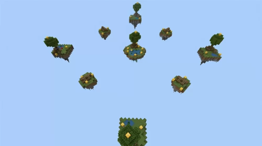 LuckySkyWars Map