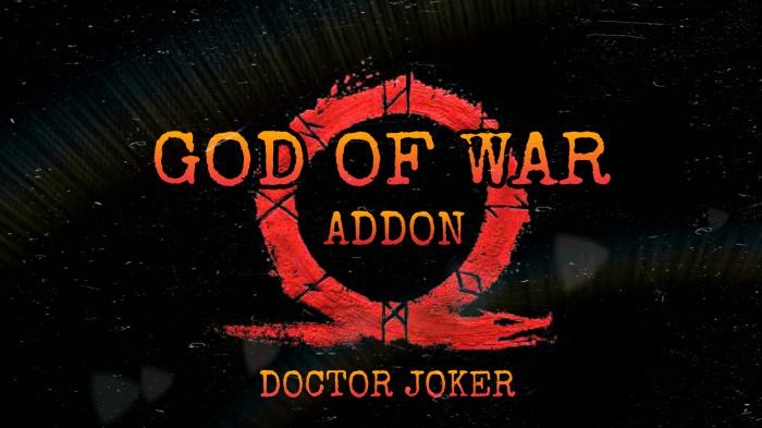 God Of War Addon 1.3 FIX Update!