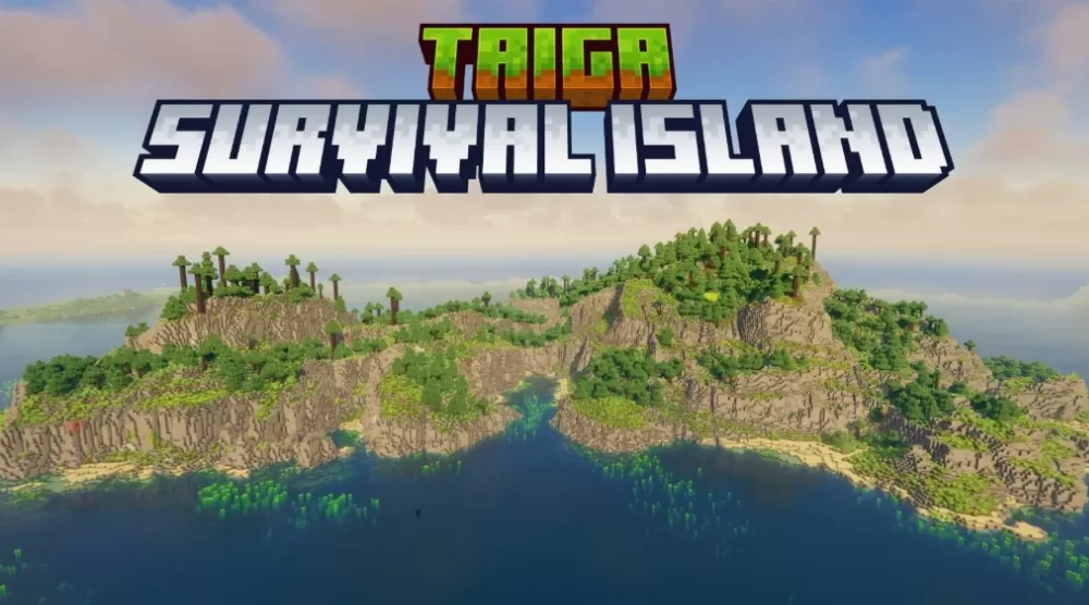 Taiga Survival Island Map