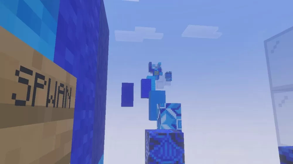 Parkour For 4 Player Map