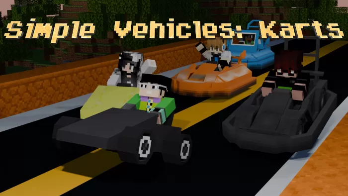 Simple Vehicles: Karts Mod