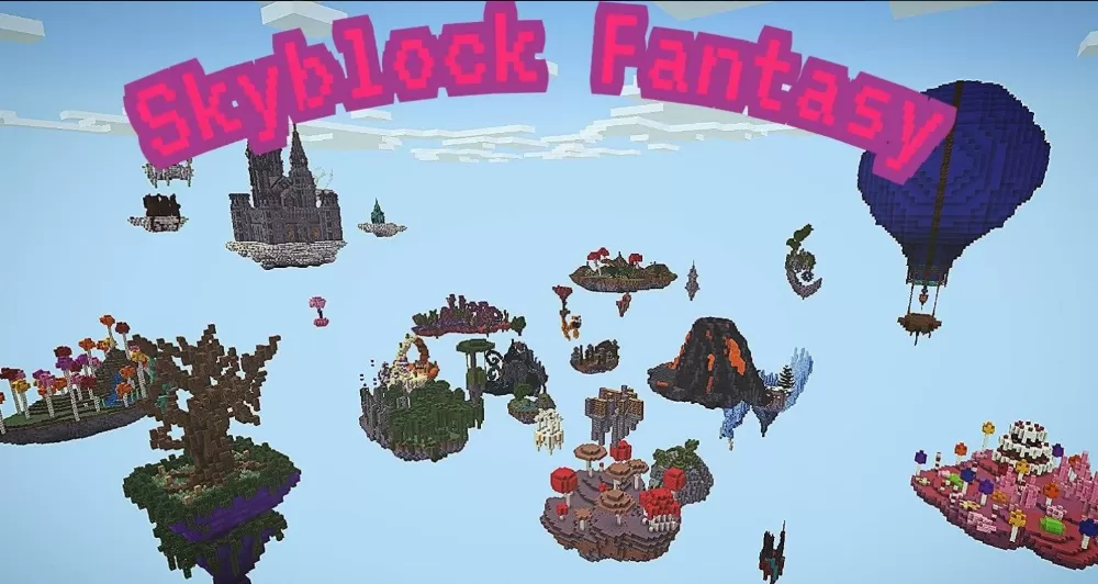 Skyblock Fantasy Map