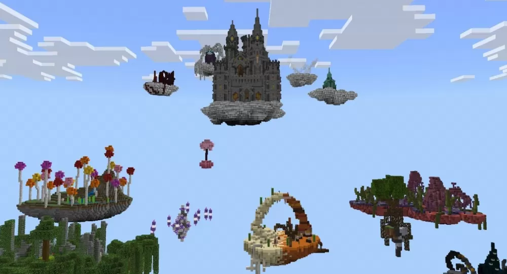 Skyblock Fantasy Map