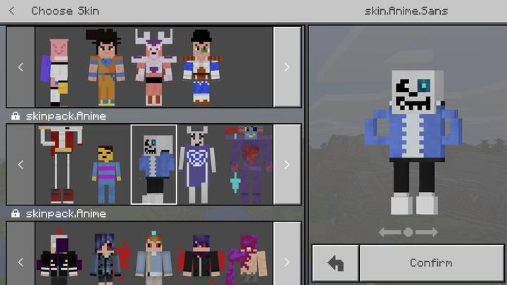 Game & Anime 4D Skin Packs (5 Packs) Mods Minecraft Bedrock