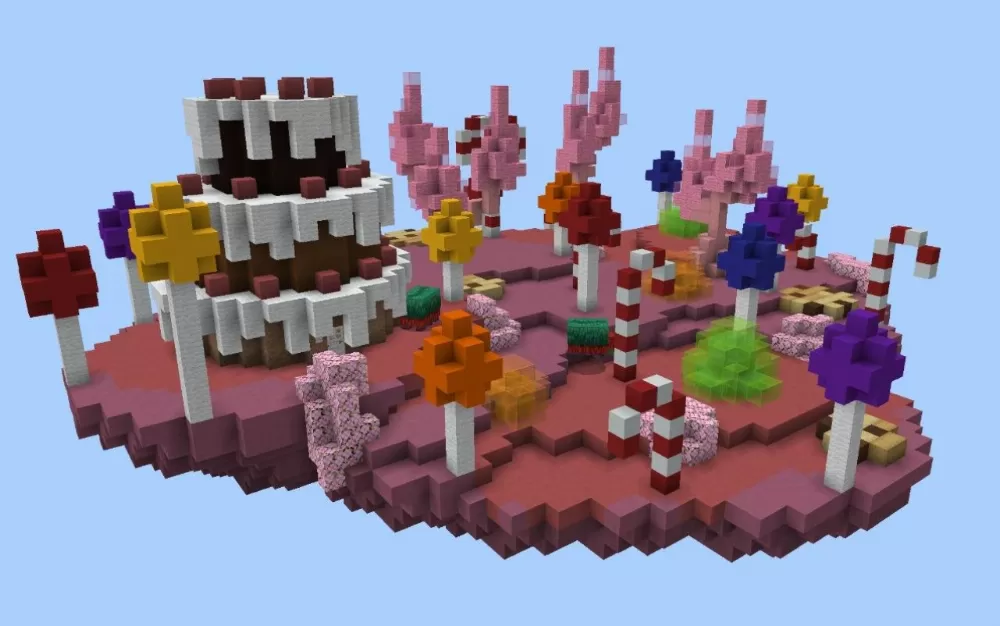 Skyblock Fantasy Map
