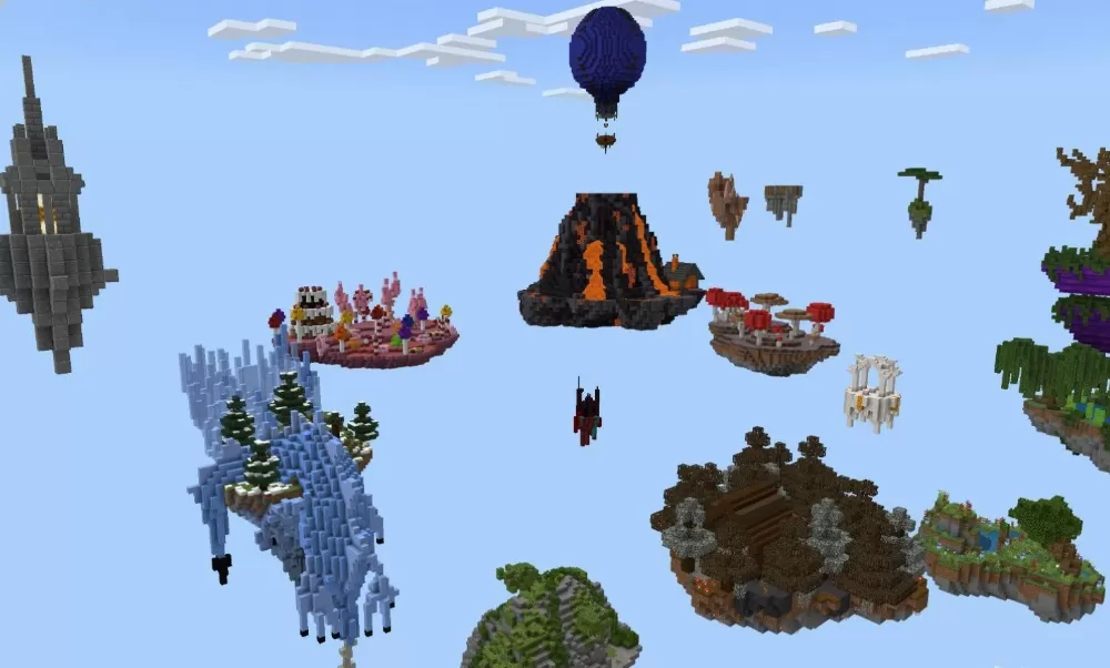 Skyblock Fantasy Map