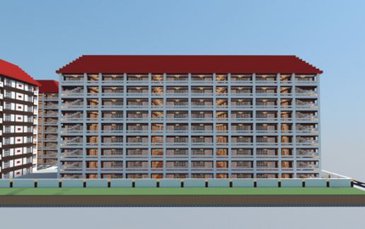 High Hills Homes schematic - building