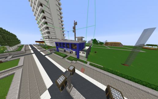 Modern Police Department schematic - building