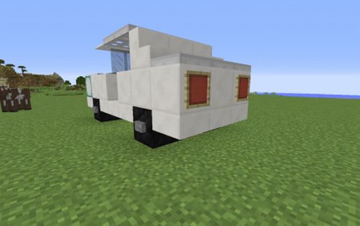 White car