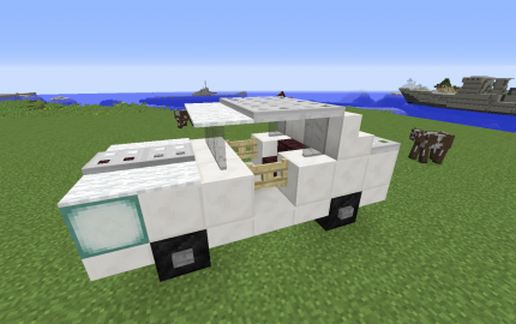 White car