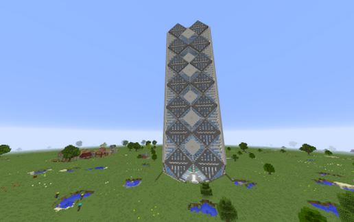 Diamond Tower schematic - building