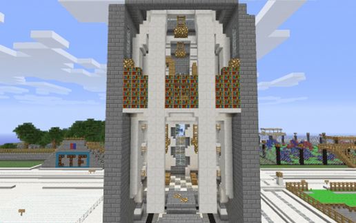 Parkour Office/Library schematic - building
