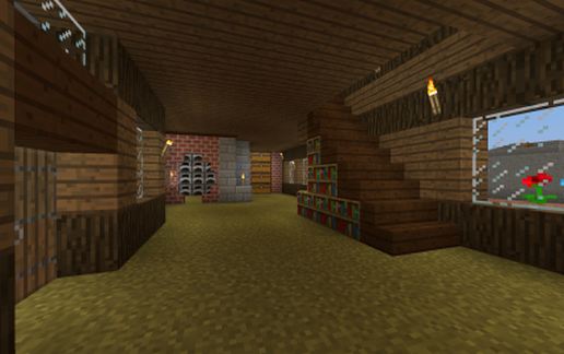 Traditional style medium size home.