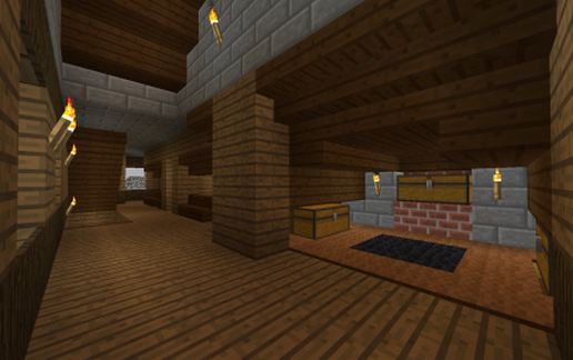 Traditional style medium size home.