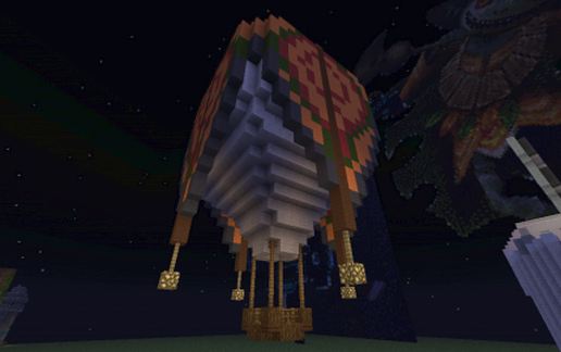 Hot Air Balloon schematic - building