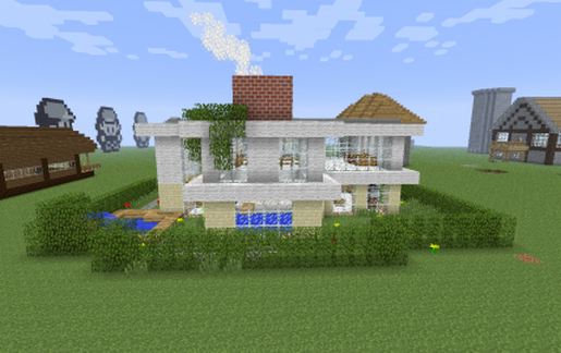 Modern House #1 By iEdgy schematic - building