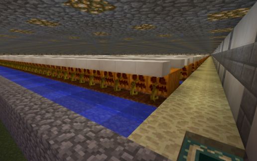 Hypixel Skyblock Multi layer Farm with Beacons