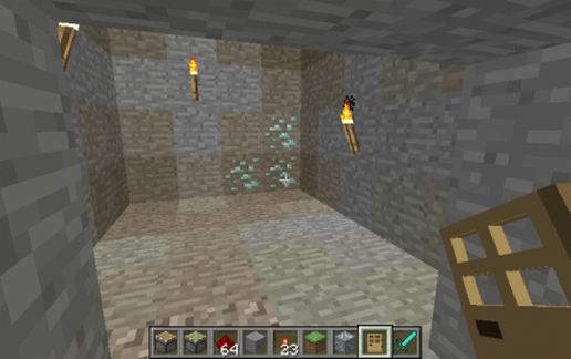 Redstone Mine Bomb(BreakDiamonds) schematic - building