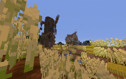 Floating island spawn perfect for SMPs and other servers