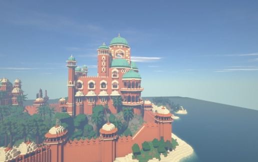 Indian Mughal style Palace