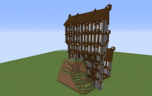 Medieval Town Collection 1 Building 22 schematic - building