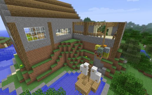 Basic Villa n°1 schematic - building