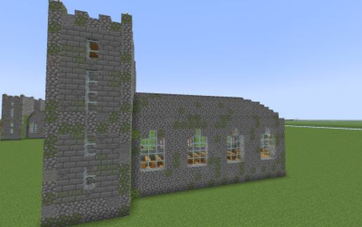 Medieval Cathedral schematic - building