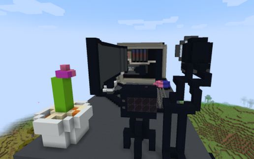 good gaming setup in minecraft