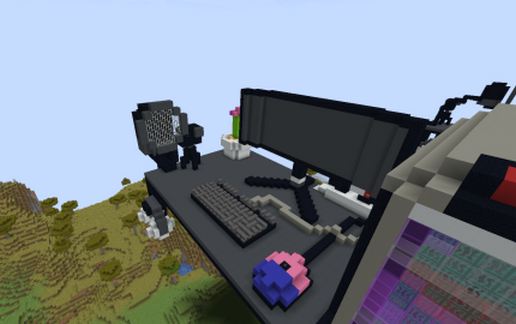 good gaming setup in minecraft