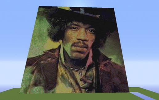 Jimi Hendrix schematic - building