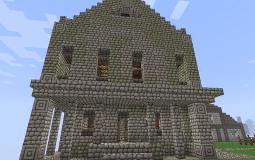 MEDIEVAL Town house schematic - building