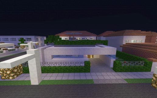 Small Modern Survial house schematic - building