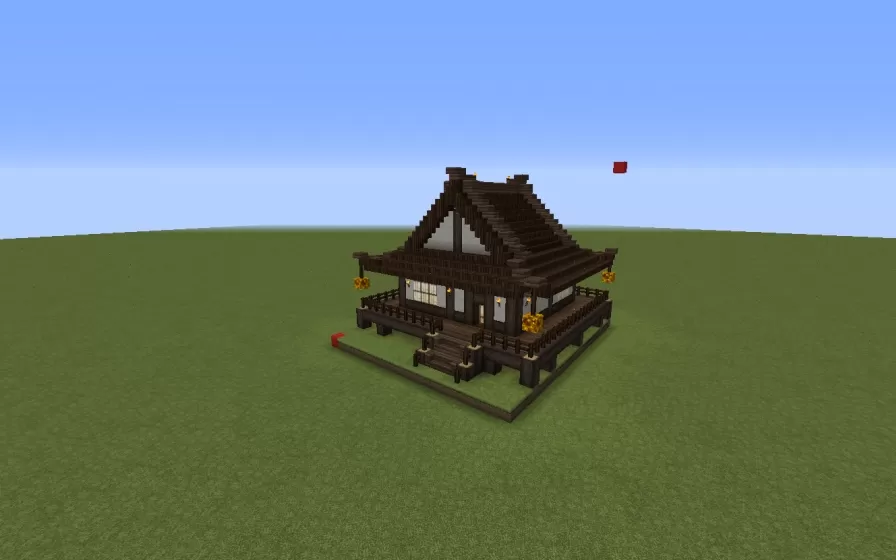 Japanese Style House schematic - building