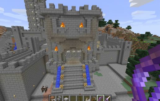 Castle Gate (3-Height) Model h-2.1a schematic - building