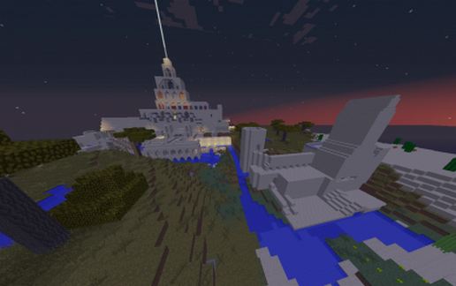 desert castle schematic - building