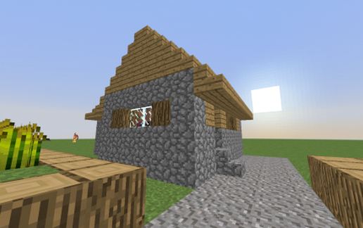 NPC Village "big house" schematic - building