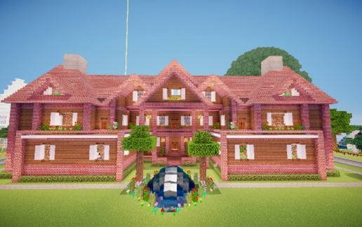 House Fully Decorated schematic - building