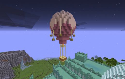 Hot air balloon schematic - building