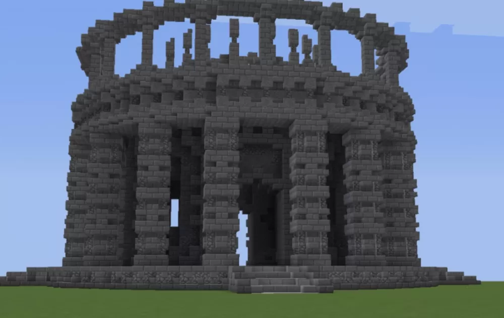 Stone Ruins schematic - building