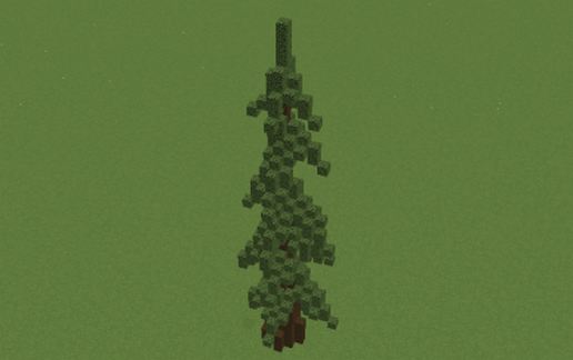 Emerald's | Realistic Tree schematic - building